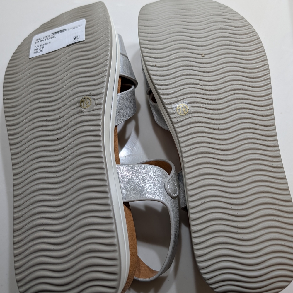 Brand New Silver Women's Sandals by Diba Size 7.5M - Picture 6 of 8